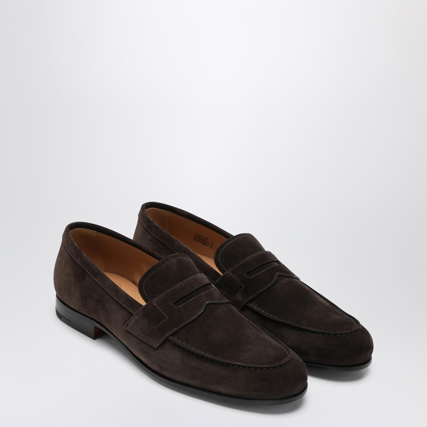Mocassins Heswall marron en cuir suédé