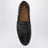 Black leather Heswall loafers