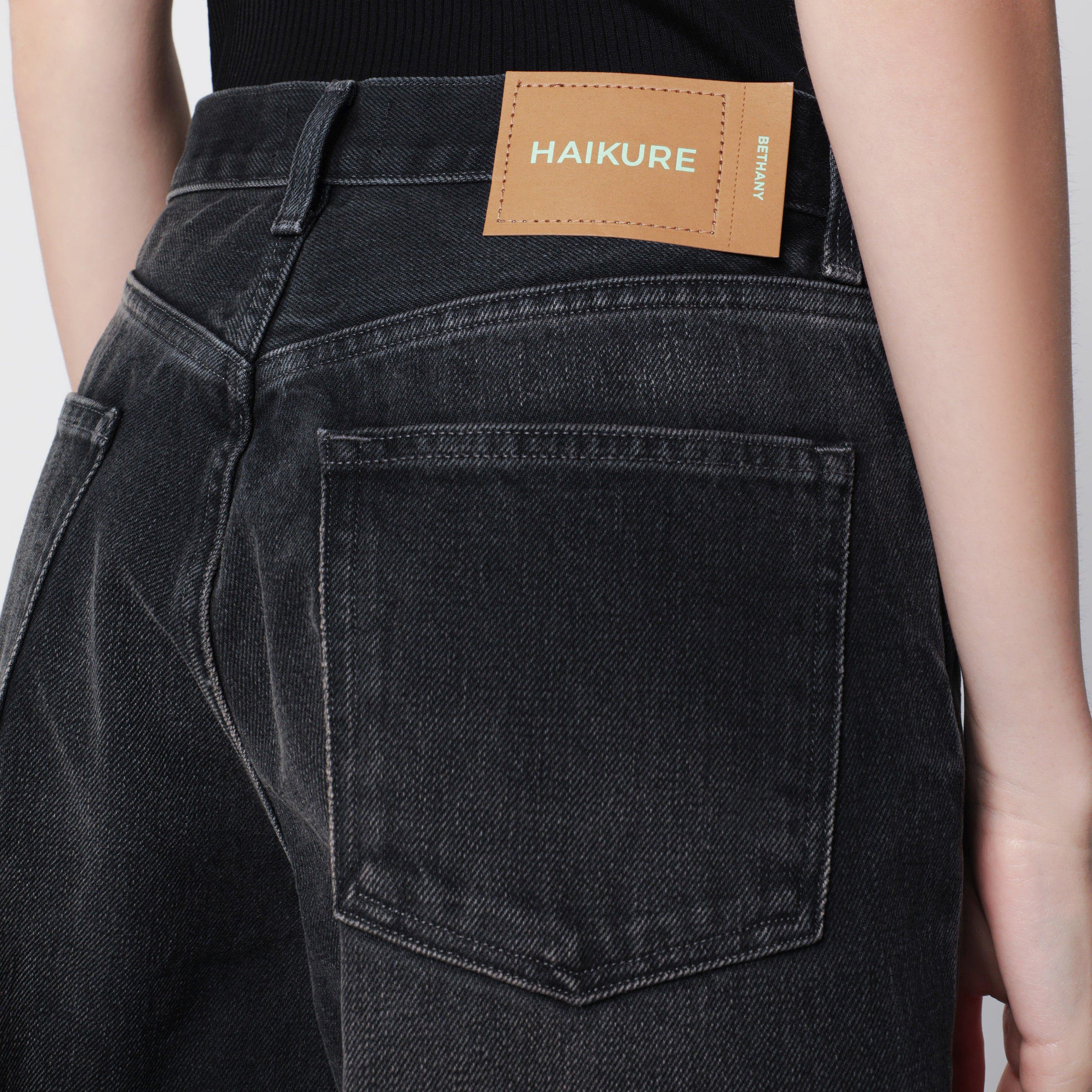 HAIKURE Haikure Bethany jeans in Vintage Black denim | TheDoubleF