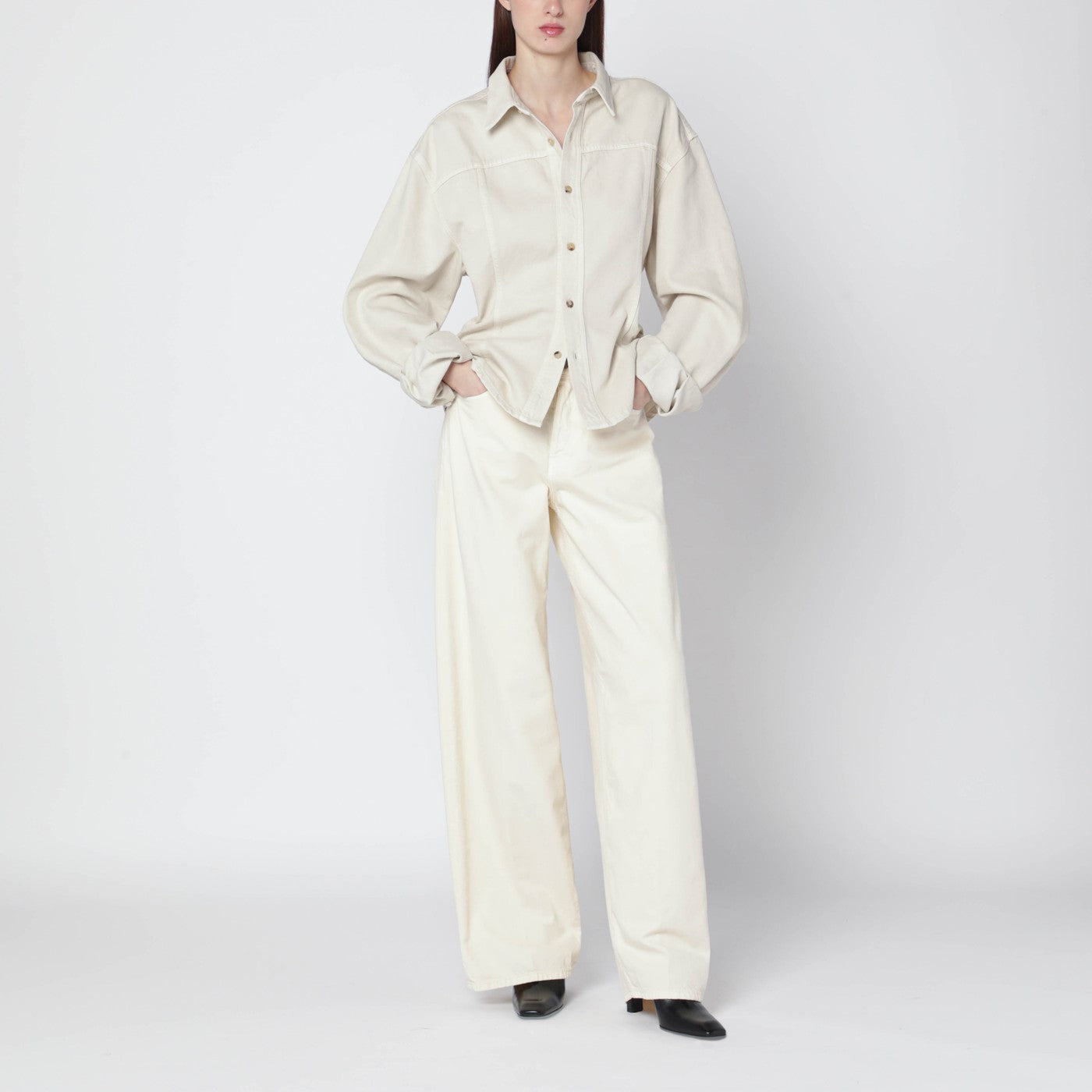 Butter-coloured Bethany jeans