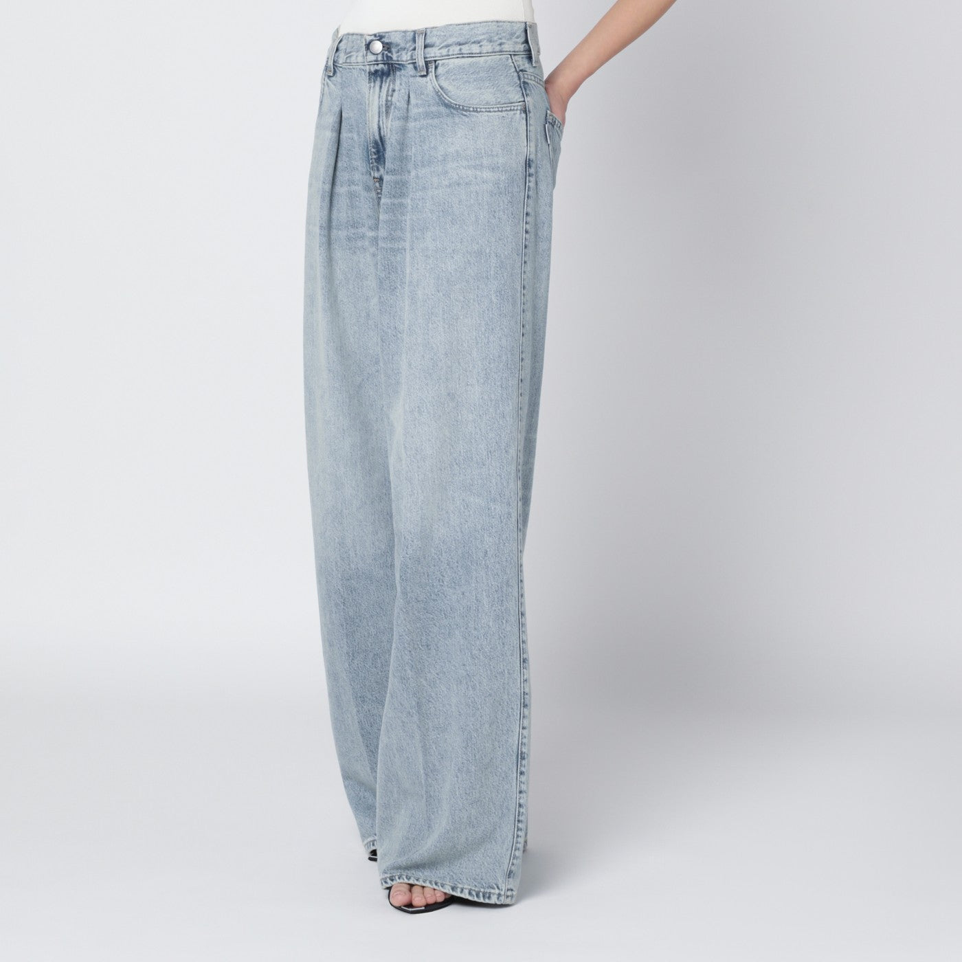 Candy wide-leg jeans
