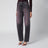 Jeans washed nero rosato