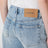Jeans Lisa a gamba dritta in denim azzurro Pollock