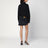 Mini robe Tamou noire délavée en denim