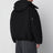Veste matelassée noire en nylon et coton
