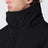 Veste matelassée noire en nylon et coton