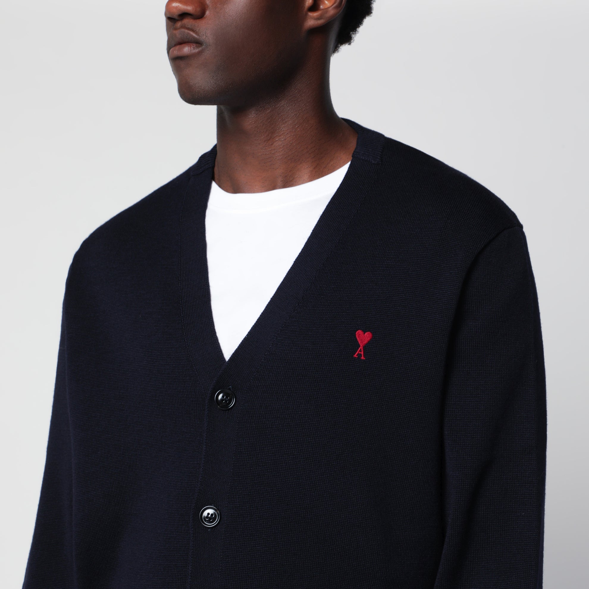 Marineblauer Ami De Coeur Cardigan