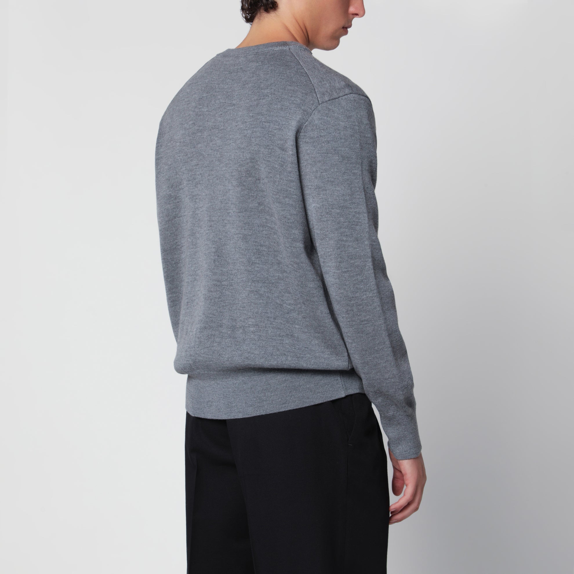 Cardigan Ami de Coeur gris en laine