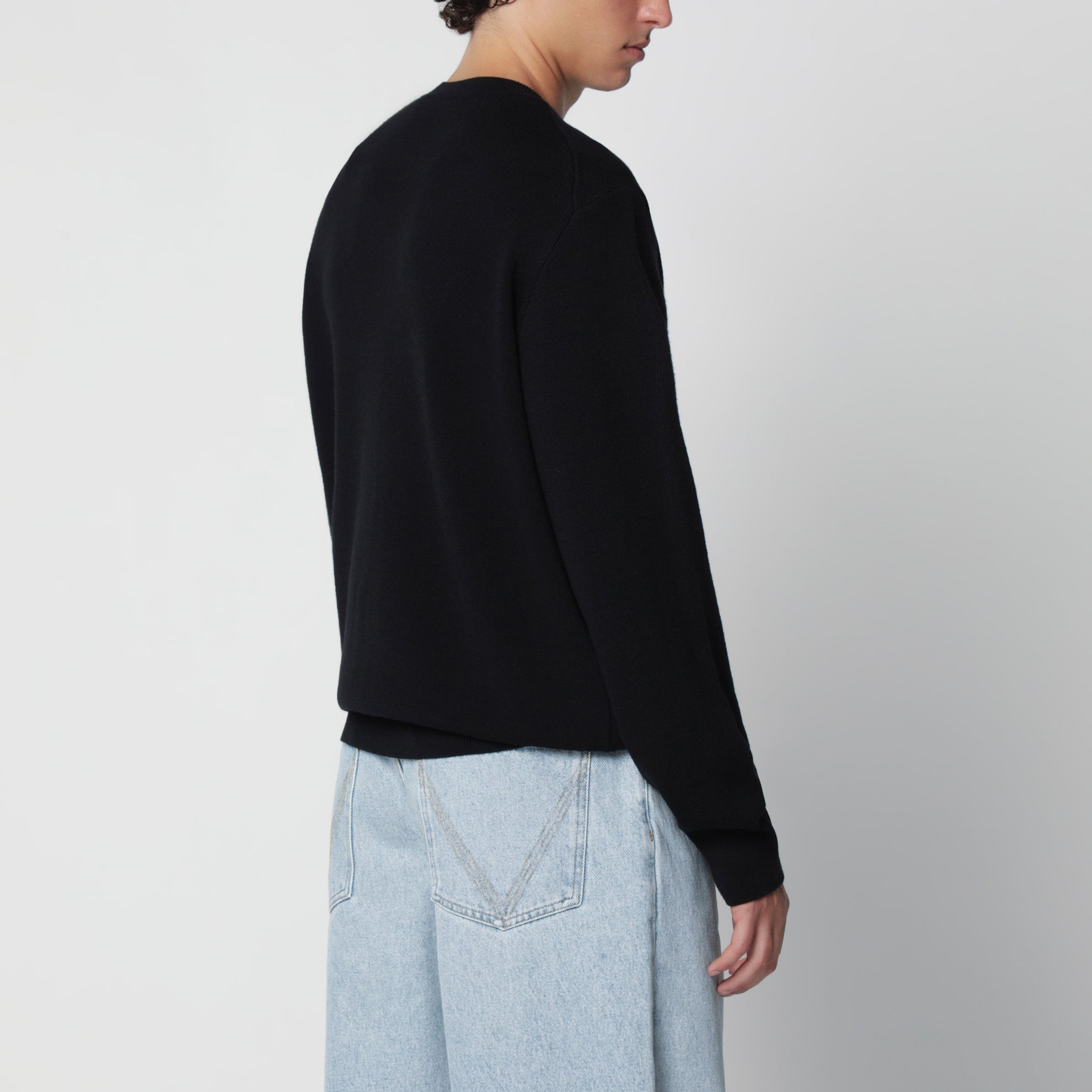 Schwarzer Ami De Coeur Pullover