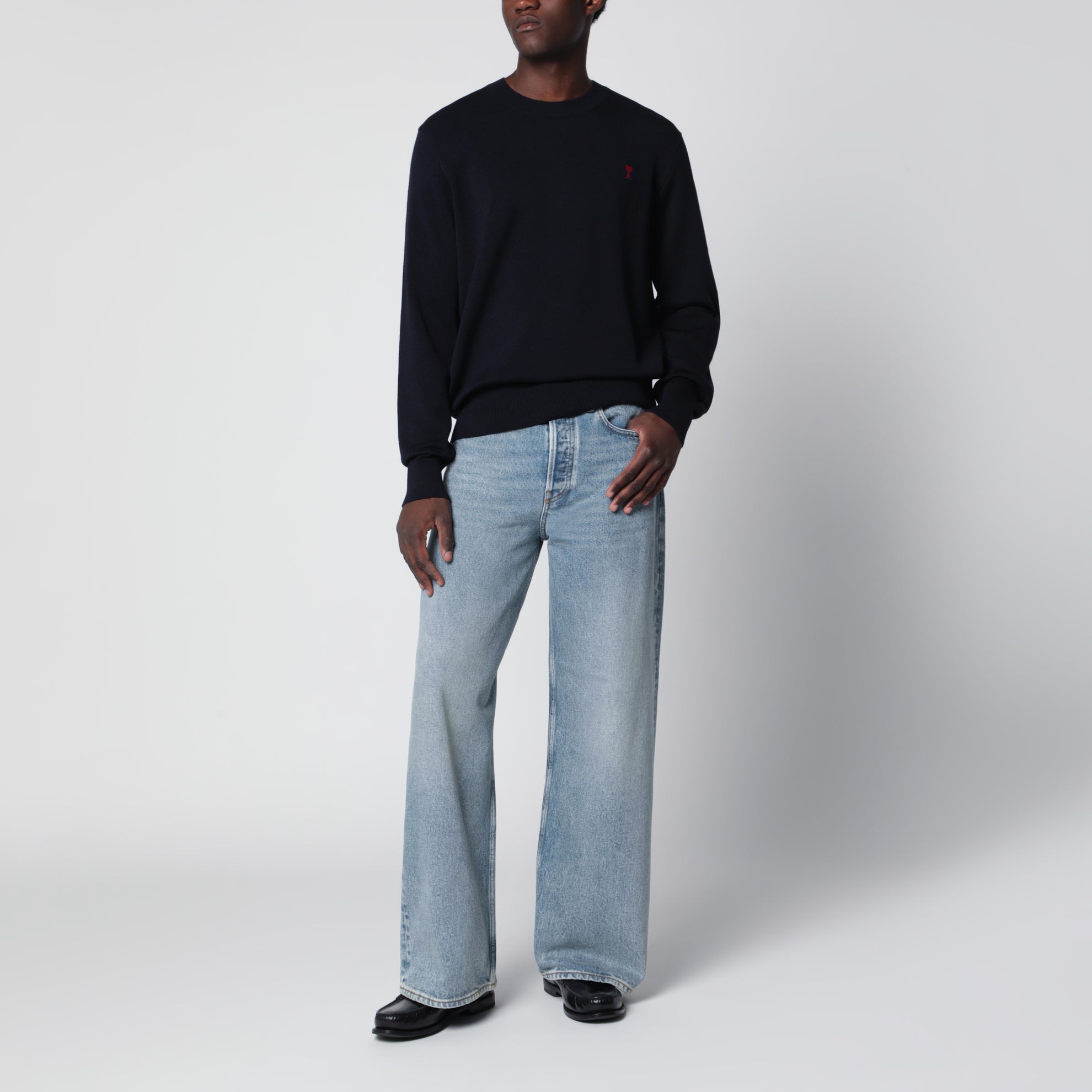 Navy blue Ami de Coeur sweater