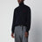 Navy blue turtleneck sweater Ami De Coeur