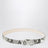 Ceinture Hollyhock en cuir effet python