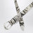 Ceinture Hollyhock en cuir effet python
