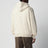 Beiger Hoodie mit Grosgrain-Logo