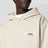 Beiger Hoodie mit Grosgrain-Logo