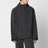 Anthrazitschwarze Jacke mit Kapuze