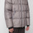 Slate Brown nylon down jacket