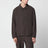 Slate Brown shirt jacket in nylon blend