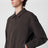 Giacca camicia Slate Brown in misto nylon
