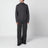 Pull demi-zip Slate Brown en mélange de laine