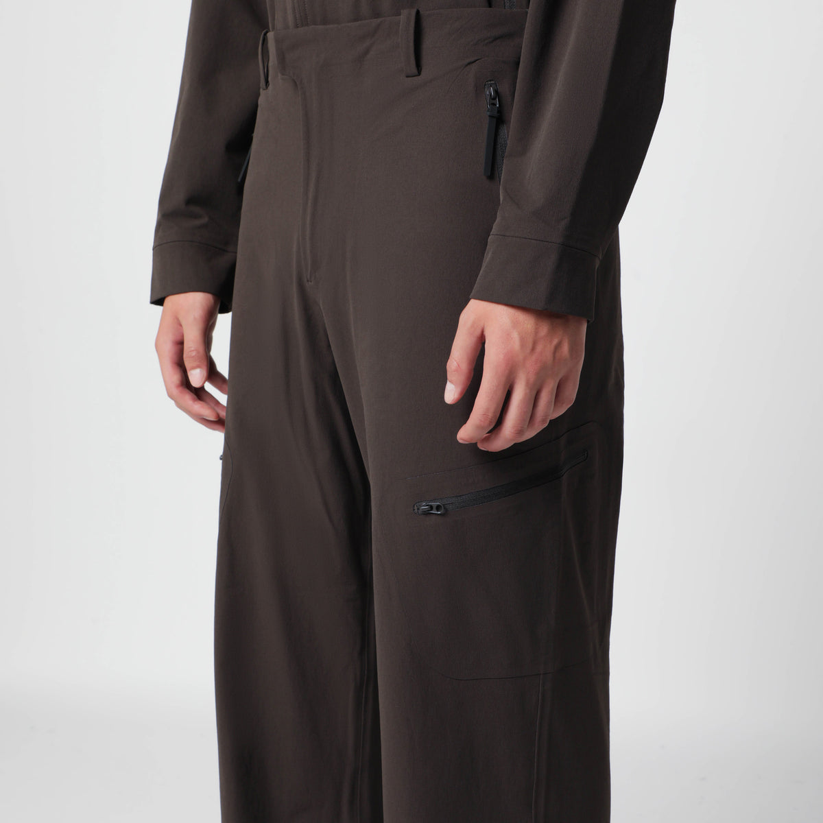 Slate Brown Hose aus Nylonmischung
