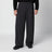 Pantaloni con pinces grigi scuri in misto viscosa