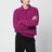 Polo fucsia in lana e alpaca
