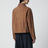 Kurze Jacke aus Wildleder in Mokkaton
