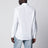 Slim-fit cotton shirt in optical white