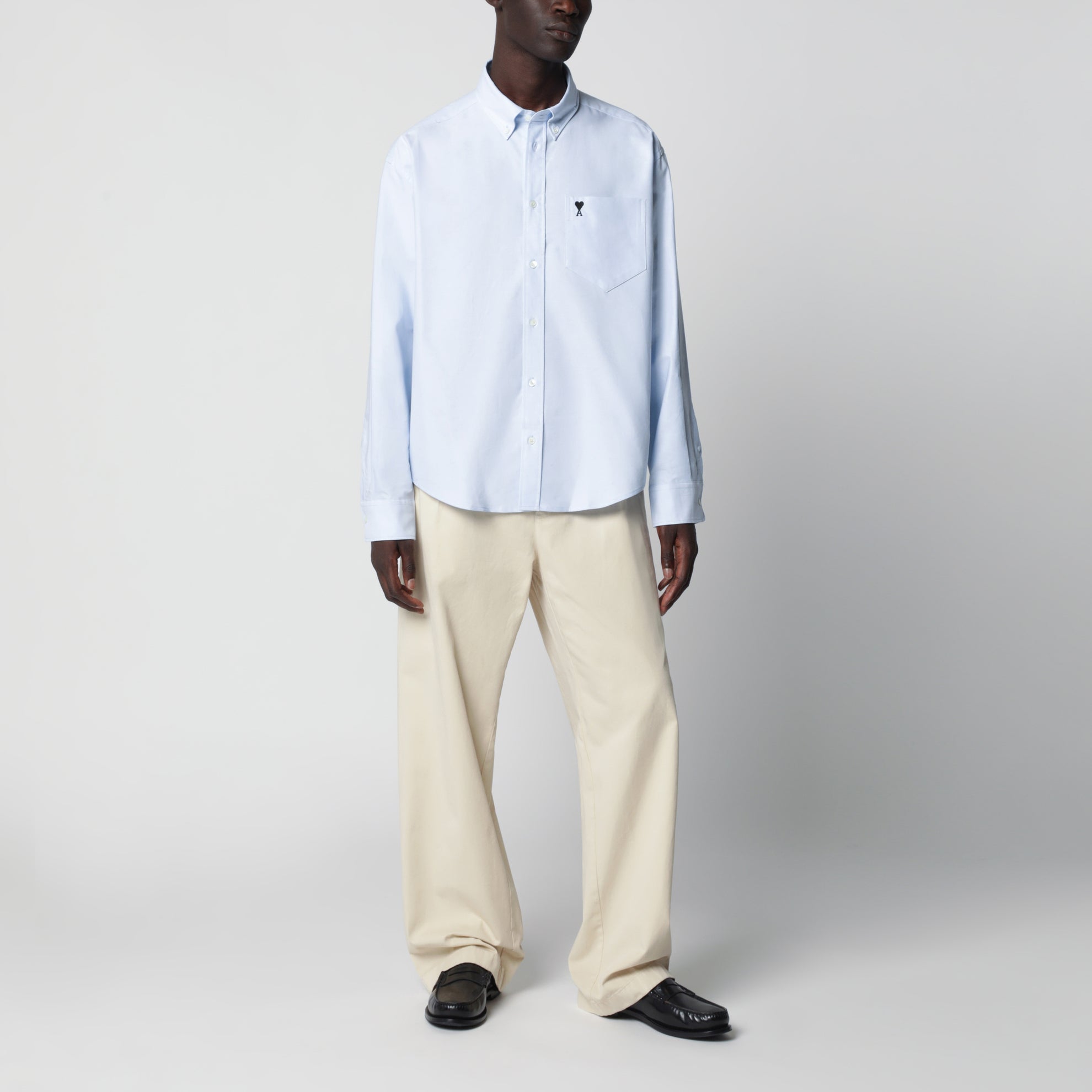 Camicia Ami de Coeur azzurra