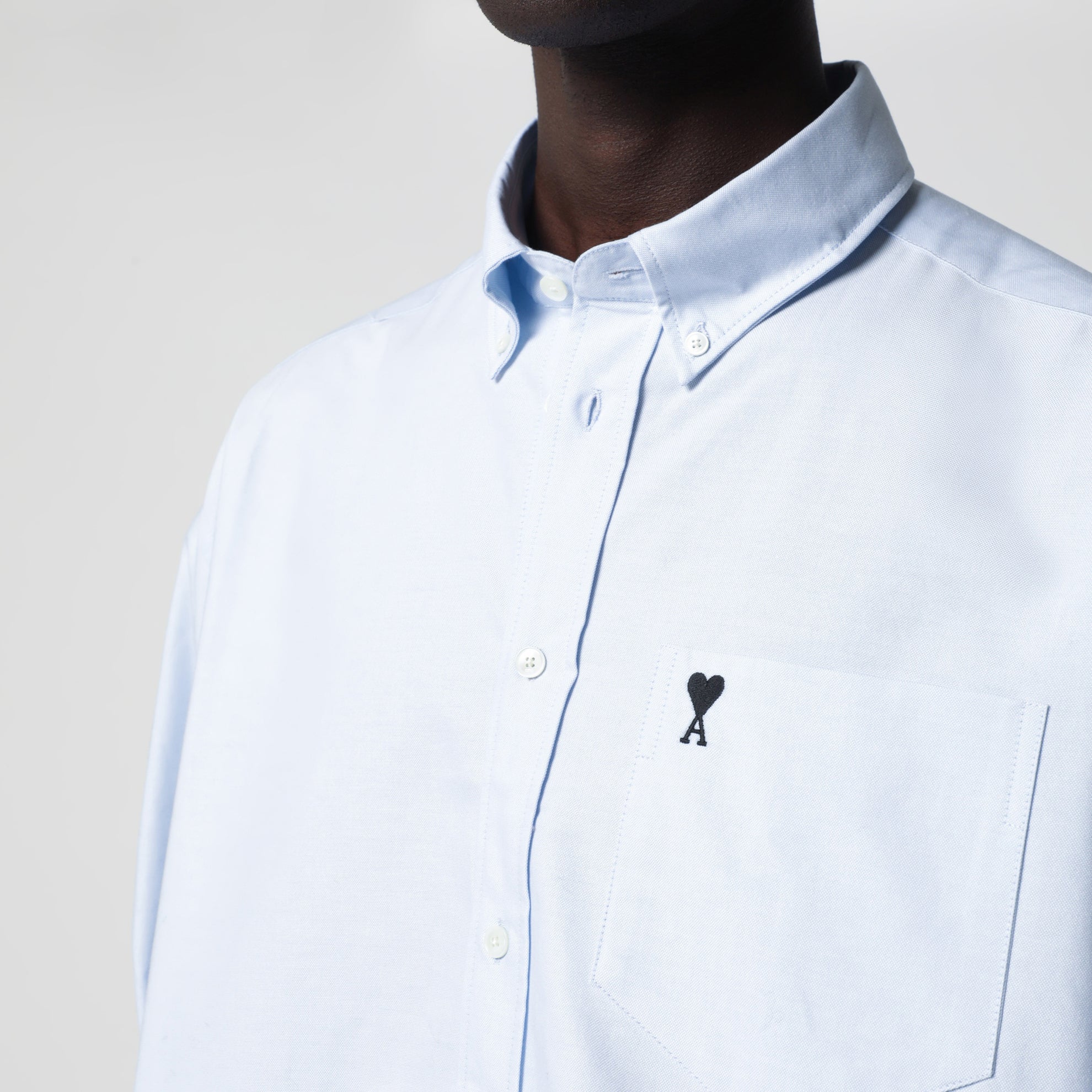 Camicia Ami de Coeur azzurra
