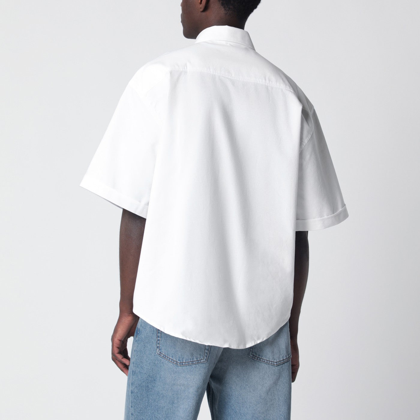 Weißes Ami De Coeur Boxy-Hemd