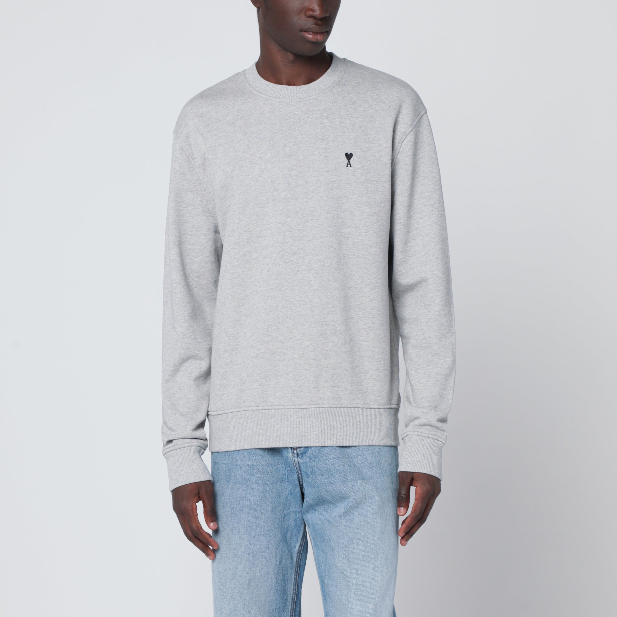 Grey Ami de Cœur crewneck sweatshirt