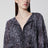 Faded Night silk blouse
