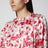 Blusa Firma in georgette di seta dévoré stampata