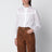 Chemise Lonzie en voile de coton blanc
