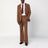 Hazelnut wool trousers