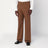 Hazelnut wool trousers