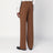 Hazelnut wool trousers
