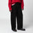 Schwarze Wide-Leg-Hose
