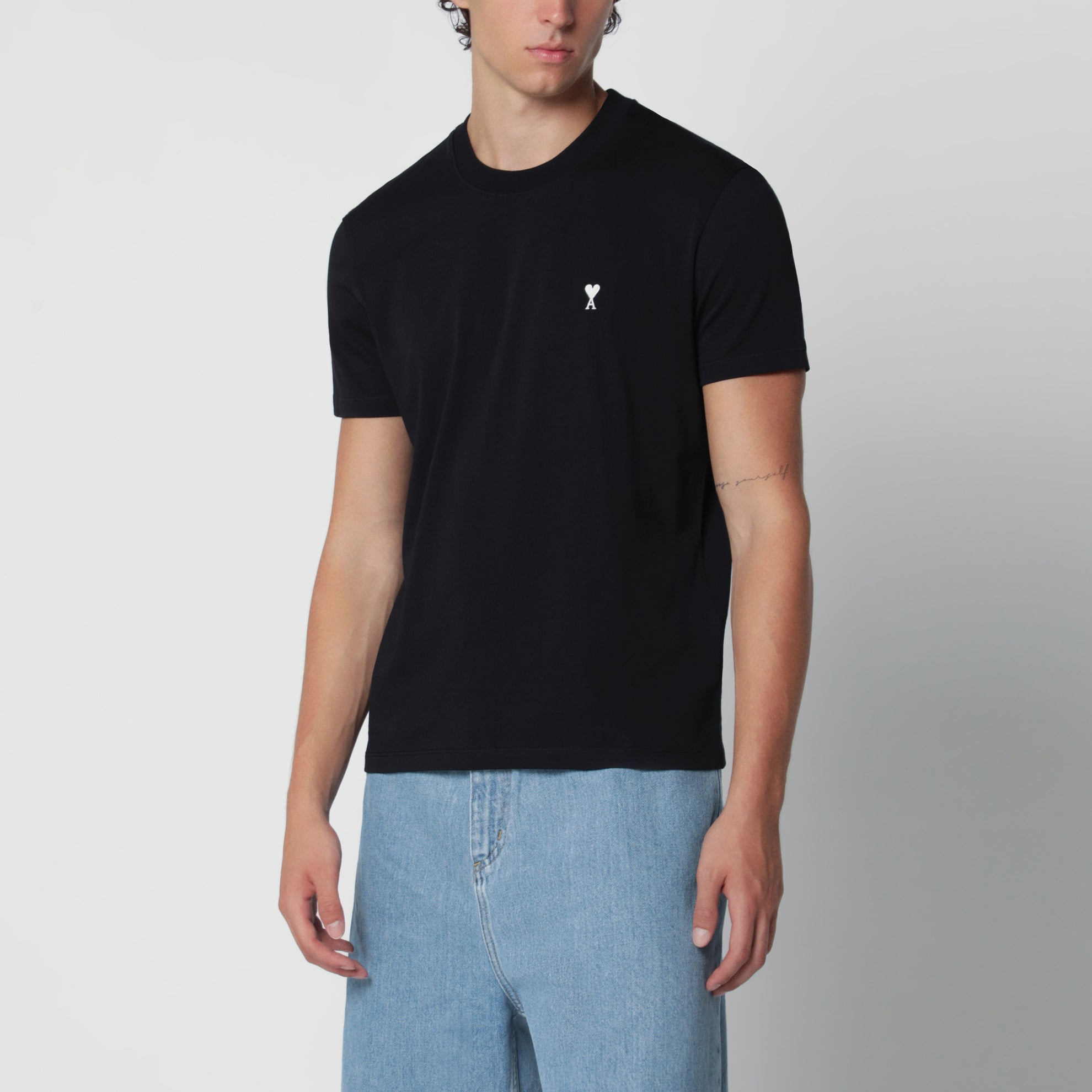T-shirt Ami De Coeur nera