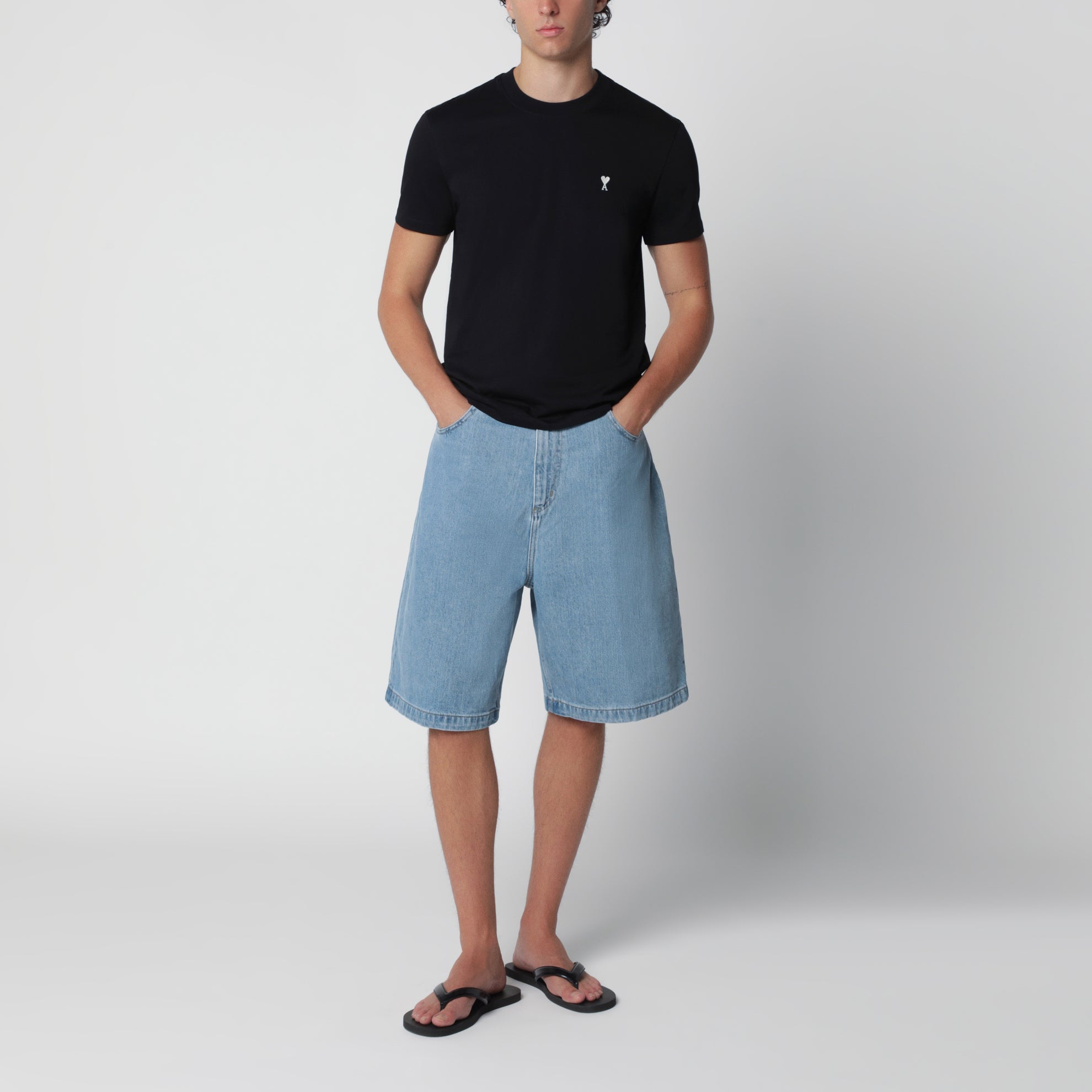 T-shirt Ami De Coeur nera