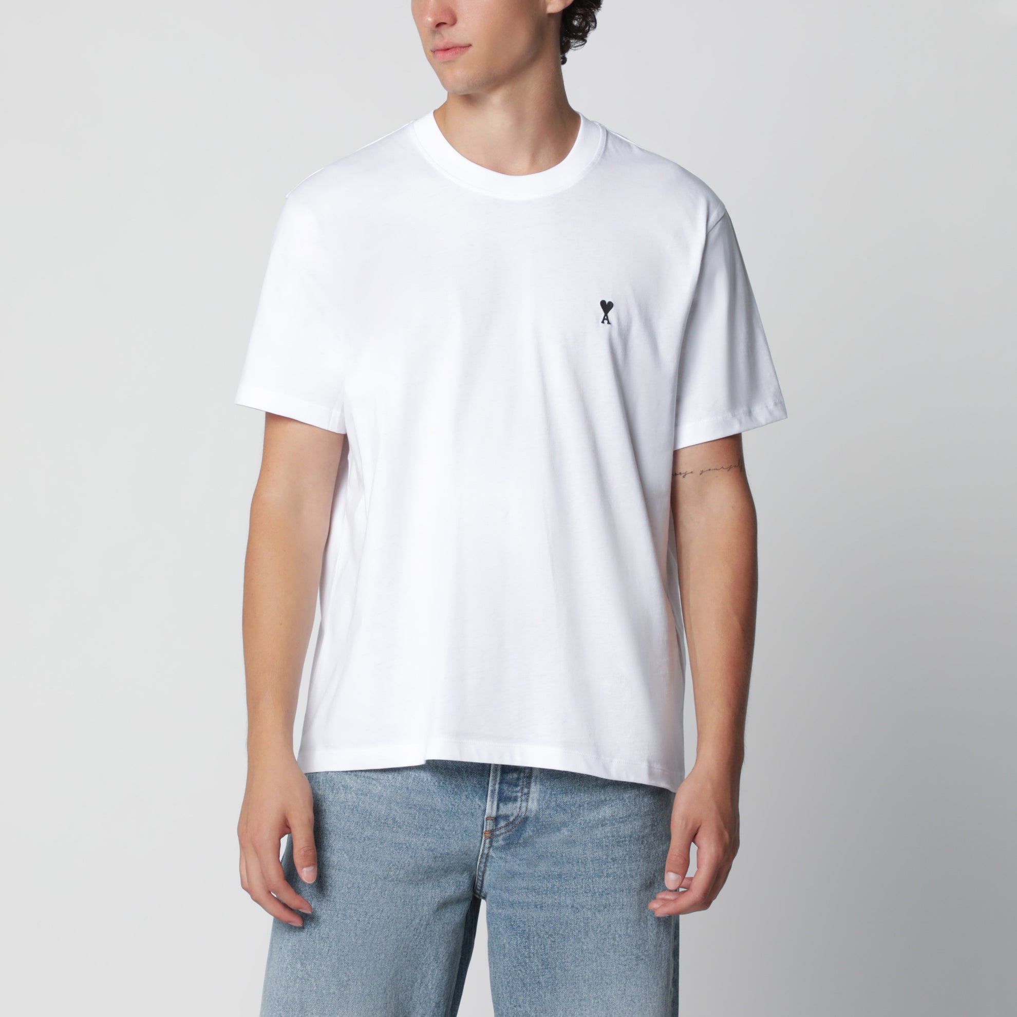 T-shirt Ami De Coeur blanc en coton