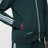 Dark green zip-up sweatshirt