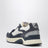 Hyperway sneakers in blue and silver mesh and suede