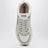 Sneakers Hyperway in mesh e suede bianca/argento