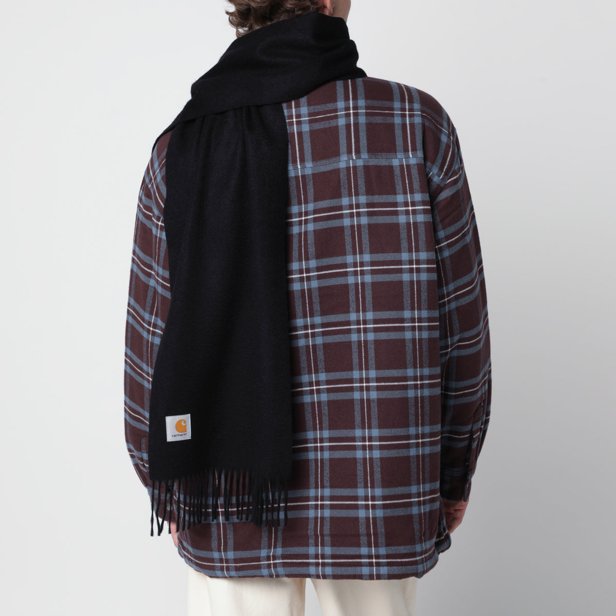 Black Clan Wool Scarf