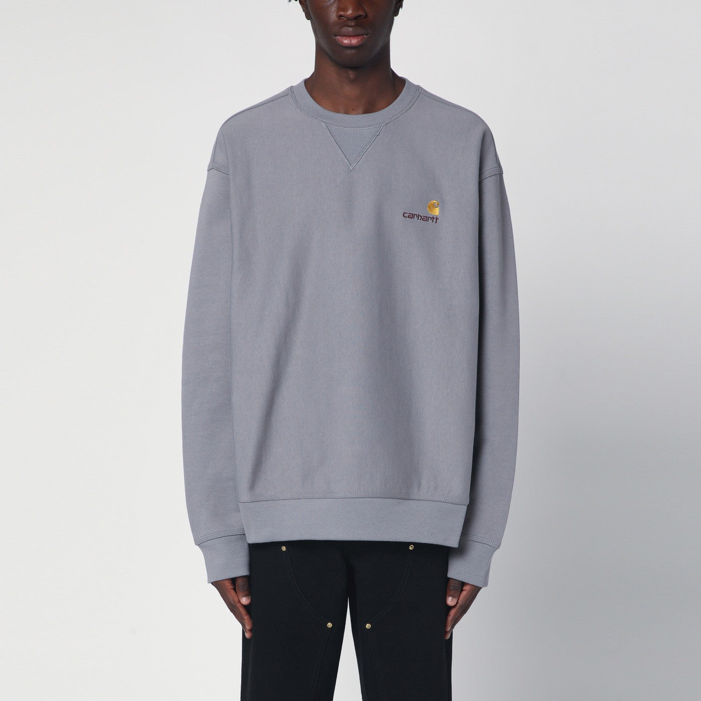 Yosmitefarbenes Sweatshirt American Script