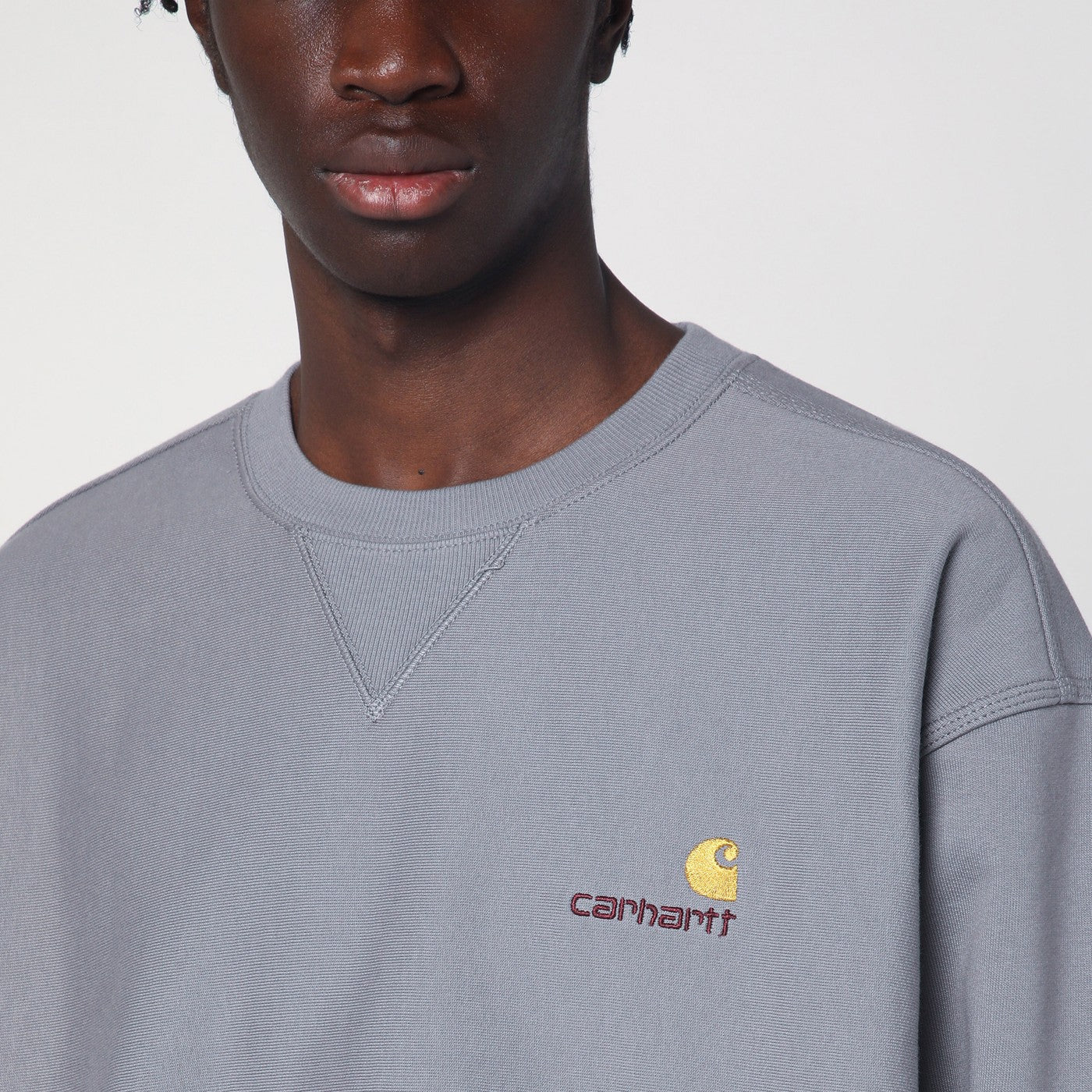 Yosmitefarbenes Sweatshirt American Script