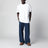 S/S Chase T-Shirt bianca in cotone
